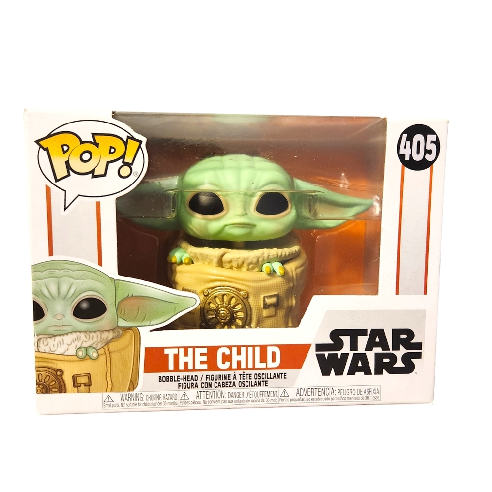 Funko Pop Star Wars The Mandalorian The Child Grogu Figurine NEW NIB Collectible